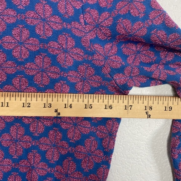 KATE SPADE Women’s Floral Spade Polo Sweater Size XS - Picture 7 of 9